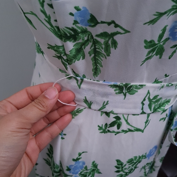 Disney Princess Floral Rose Ruffle Chiffon Dress Size M - Picture 11 of 16